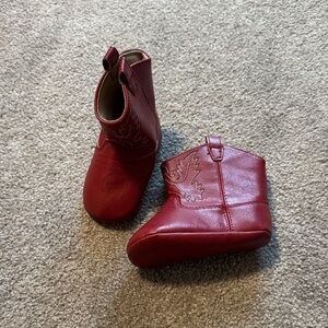 Stylish Red Kids Boots